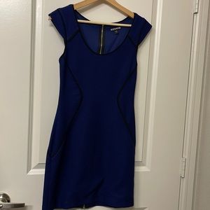 Express Navy  blue dress